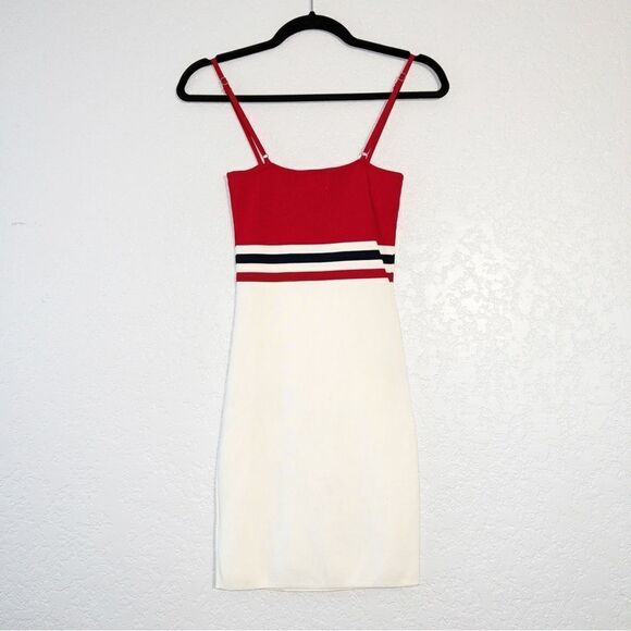 LF Seek The Label Bodycon‎ Striped Dress Size Medium - Picture 4 of 6